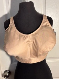 LUNAIRE COOLMAX UNDERWIRE SPORTS BRA NUDE 42G Style 11111 NWT - Picture 1 of 8