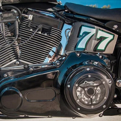 CNC clarity Derby Engine Cover For Harley Touring Dyna Softail Heritage 99-17 - Image 1 of 4