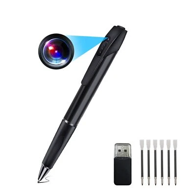 LO.BABY.VE Portable Pen Recording Function, Camera Detector, 1080P HD Body Cam Pocket Cam