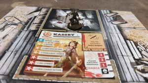 Cmon Games Zombicide  Undead or Alive Kassey Painted with card - Picture 1 of 6