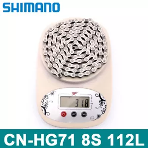 Shimano CN-HG71 Chain - 6, 7, 8-Speed, 112 Links, Silver/Gray - Picture 1 of 1