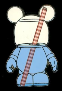 Vinylmation Mystery Pin Collection Urban #2 Glass Half Full Disney Pin 72443 - Picture 1 of 1