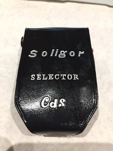 Vintage Soligor Selector Cds Light Meter Circa 1965 & Original Leather Case - Picture 1 of 10
