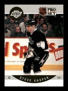 1990 Steve Kasper 11 Kings 120 Pro Set Hockey Sports Trading Card 