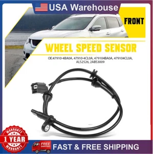 ABS Wheel Speed Sensor Front LH or RH for Nissan Rogue 14-20 Rogue Sport Utility - Picture 1 of 11