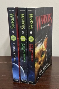 Warriors, The Prophecies Begin Books 4, 5 & 6 Paperback By Erin Hunter - Picture 1 of 5