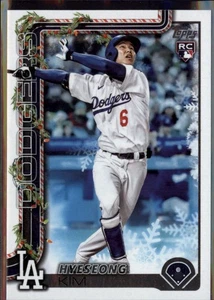 Hyeseong Kim - 2025 Topps Holiday Rookie #H174 Los Angeles Dodgers - Picture 1 of 2