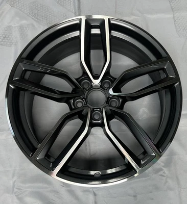 OEM Audi 19” S3 2015-2018 10 Spoke Machined face charcoal Pockets Wheel - 58952 - Image 1 of 4