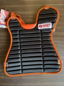SCHUTTT SCP-IG BASEBALL/SOFTBALL Nero/Arancione CATCHERS PROTEZIONE PETTO (15") - Foto 1 di 10