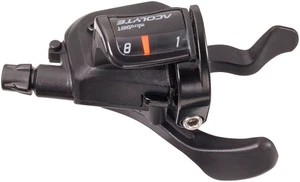 microSHIFT Acolyte Xpress Right Trigger Shifter - 1x8 Speed, Black, Acolyte Comp - Picture 1 of 1