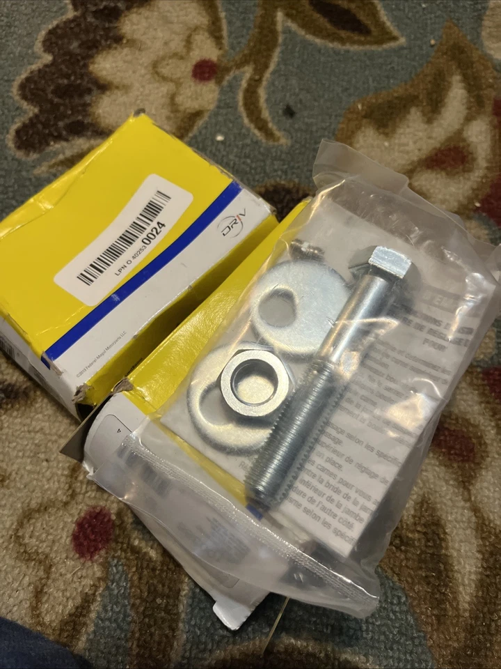 PAR. Kit de cambagem de alinhamento Moog dianteiro K100386 para Dodge Freightliner Mercedes - Imagem 1 de 1