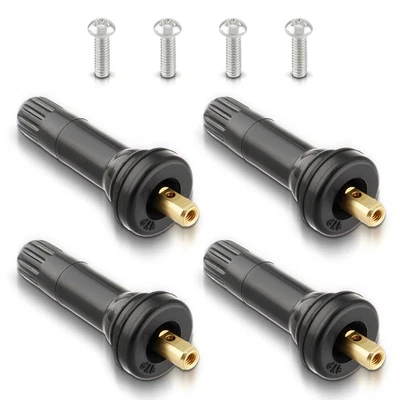 Vástago de válvula sensor de presión de neumáticos TPMS de 4 piezas para Volvo XC90 Mercury Mariner Milan Foto 1 de 4