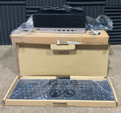 HP EliteDesk 705 G4 SFF A10-9700 16GB 500GB GbE DVDRW W11 ✨NEW! OPEN BOX!✨ - Image 1 of 3