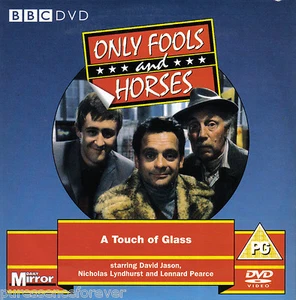 ONLY FOOLS: TOUCH OF GLASS/FAWLTY TOWERS: HOTEL INSPECTOR (Dly Mirror R2 2-DVD) - Imagen 1 de 1