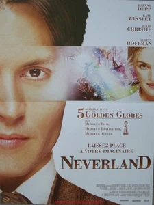 NEVERLAND Affiche Cinéma / Movie Poster Johnny Depp & Kate Winslet - Imagen 1 de 1