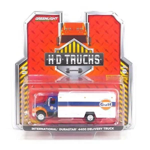 H.D. Trucks 33250C 2019 International Durastar 4400 Delivery Truck Gulf Oil 1:64 - Picture 1 of 2