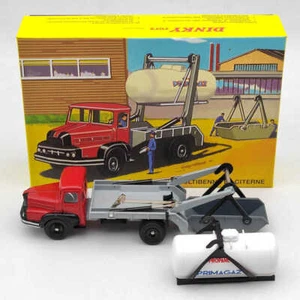 Camión Atlas Dinky 805 Unic Multibenne Marrel y tanque Primagaz Juguetes Diecast Regalo - Imagen 1 de 10