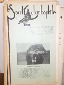 Revue le sport colombophile n°4 juin 1952, pigeon voyageur - Foto 1 di 1