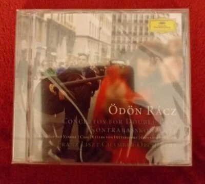 A32. CONCERTOS FOR DOUBLE BASS  -  Odon Racz - Vanhal, Dittersdorf, Bottesini. - Image 1 of 2