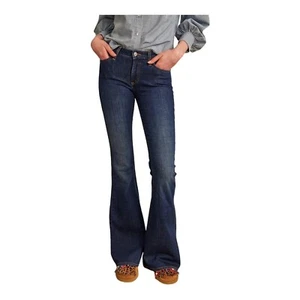 PANTALONE JEANS DONNA ROY ROGERS II P22RND208D364A134 COTONE ORIGINALE PE 2022 - Picture 1 of 4