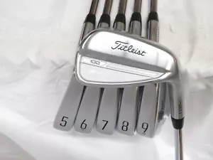 _Used Titleist T100 Gen3 Iron Set 5-PW True Temper AMT White X100 Extra Stiff X - Picture 1 of 8