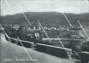 bq499 cartolina andora panorama da ponente provincia di savona - Picture 1 of 2