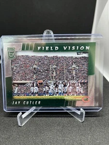 2016 Panini Donruss Elite Field Vision Green #FV-JC JAY CUTLER Chicago Bears - Bild 1 von 3