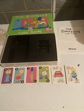 1991 Rare Paul Lamond Games - The Simpsons Card Game Vintage Retro Complete Bart