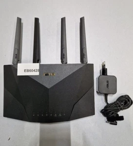 ASUS RT-AX5400 Dual Band WiFi 6 Extendable Wireless Router Used Working - Afbeelding 1 van 9