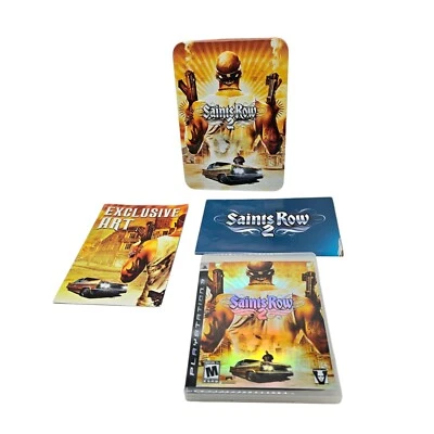Saints Row 2 Edición Coleccionista PS3 Playstation 3 - ¡SIN JUEGO! - ¡VER ABAJO! Foto 1 de 4