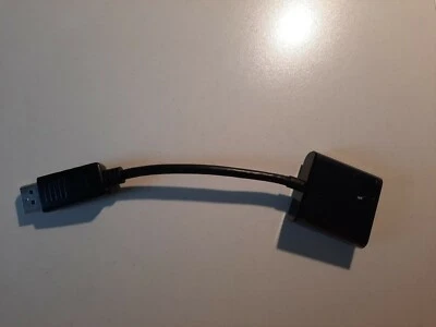  Display Port auf DVI Adapter Neu 22,5 cm Schwarz Teilenr 22573 - Bild 1 von 3