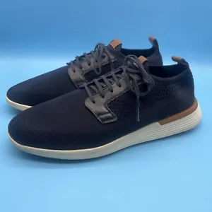 Wolf & Shepherd Men's SwiftKnit Derby Navy White Knit Casual Shoes Size 11 - Picture 1 of 13