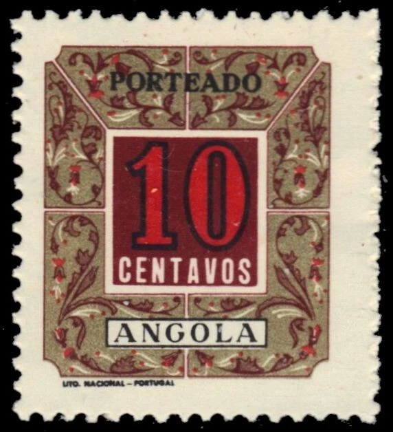 ANGOLA J37 - Número de Valor "Posteo Vencido" (pf4728) Foto 1 de 1