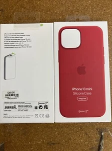 Apple Silicone Case with MagSafe for iPhone 13 mini - (PRODUCT)RED Open Box - Photo 1 sur 1