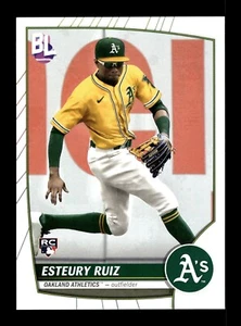 ESTEURY RUIZ ⚾ 2023 Topps Big League RC Rookie #13 Oakland Athletics - Picture 1 of 2