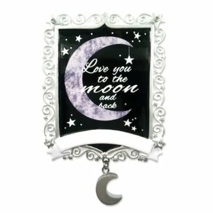 Love You to the Moon and Back Ornament **PERSONALISIERT KOSTENLOS**SEHR BELIEBT** - Bild 1 von 1