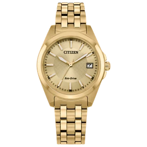 EO1222-50P Citizen Peyten Eco-Drive Gold Tone Steel Women's Watch - Picture 1 of 3