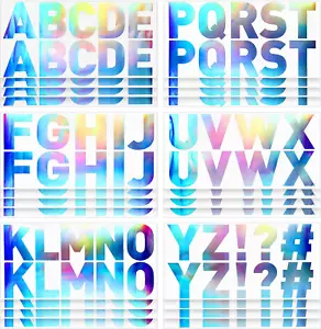 232 Pieces 24 Sheets Letter Stickers Large Bulletin Board Letters for Classroom - Picture 1 of 7