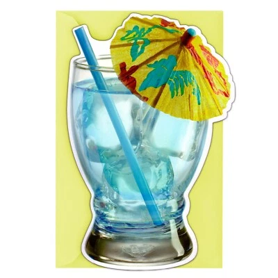 Fun NEW YEARS Card, "Tomorrow We Diet" by American Greetings + Envelope - Image 1 of 4