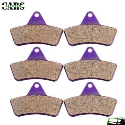 Carbon fiber Front & Rear Brake Pads For Arctic Cat 400 2000 2001 2003 2004 4x4 - Image 1 of 4