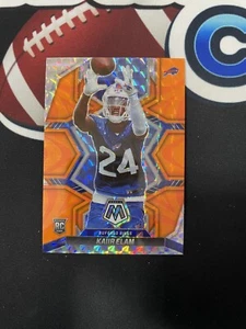 Kaiir Elam RC REACTIVE ORANGE MOSAIC PRIZM SP 2022 Panini Mosaic Rookie #373 - Picture 1 of 2