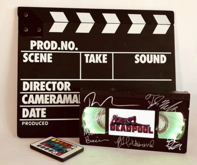 恐怖VHS灯,死侍VHS录像带,万圣节礼物,恐怖电影灯风扇 — 第 1/4 张图片