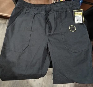 ZZ- Boy's Size Large 16 Art Class Black Casual Tapered Leg Elastic Ankle Pants - Picture 1 of 4