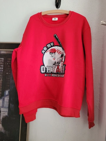 SHOHEI OHTANI Rookie Of The Year Sweater Los Angeles Angels XL Kloanz nwot Cover