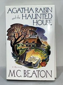 Agatha Raisin and the Haunted House M.C. Beaton c2003 HC Dust Jacket - Picture 1 of 12