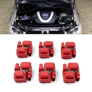 Ignition Coil Pack UF359 For Benz E320 ML320 C280 C240 S430 SL500 CLK320 Red - Picture 1 of 15