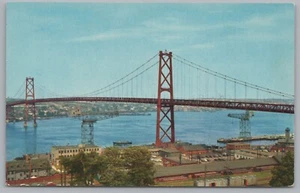The Angus L. Macdonald Memorial Bridge, Halifax, Dartmouth, Nueva Escocia, PC de colección - Imagen 1 de 2