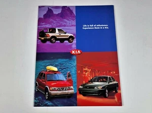 Original 2000 KIA Sales Brochure - Sephia and Sportage Models - Picture 1 of 3