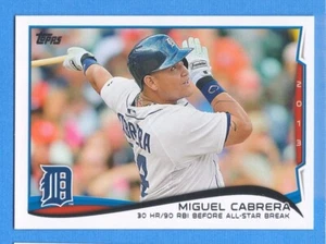 2014 Topps #149 Miguel Cabrera Checklist Tigers - Picture 1 of 1