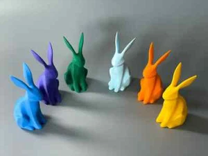 Easter Bunny Decor - Choose your color! - Picture 1 of 5